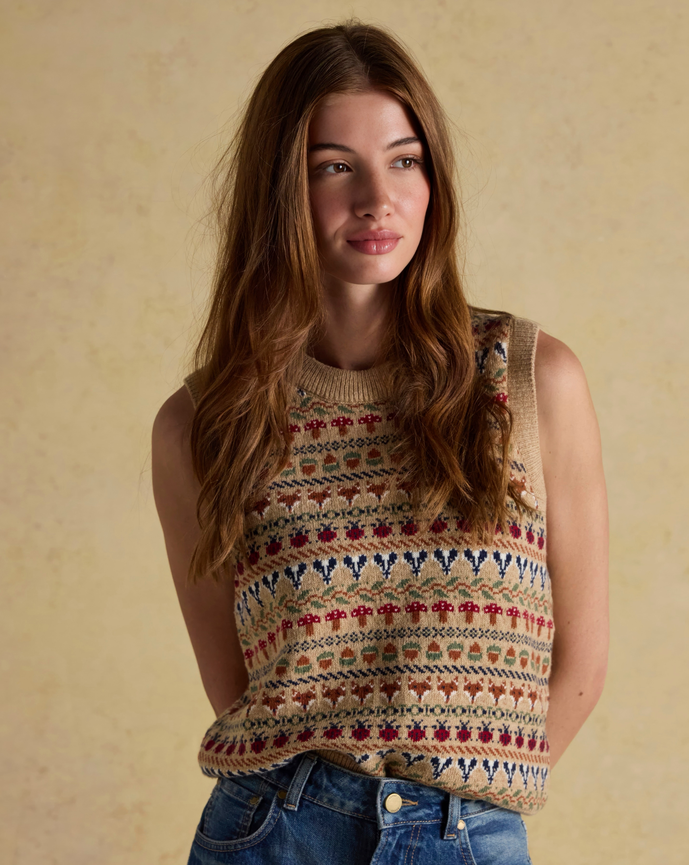 Joules Woodland Knitted Vest