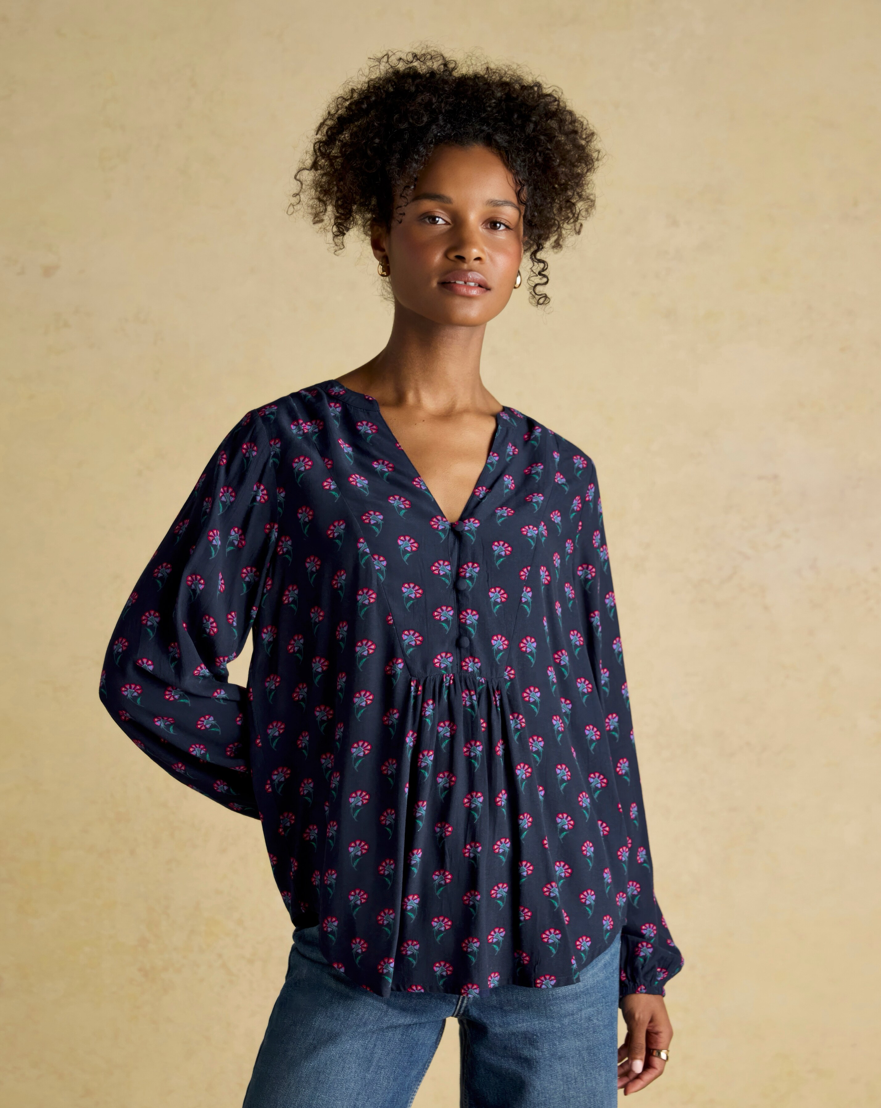 Joules Ava Popover Blouse