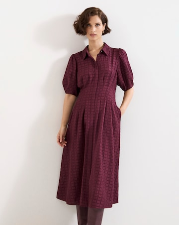 Phase Eight Yasmine Textured Midi Dress