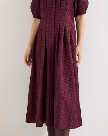 Phase Eight Yasmine Textured Midi Dress
