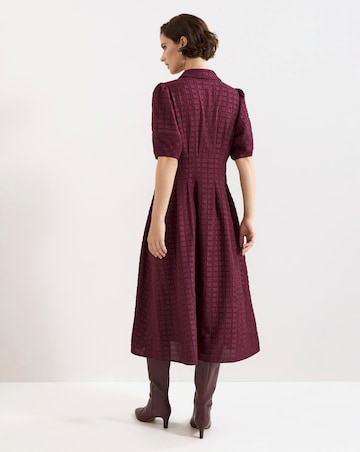 Phase Eight Yasmine Textured Midi Dress