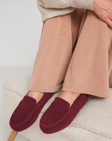 Leona Moccasin Slippers - Extra Wide Fit (EEE)
