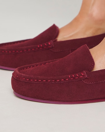 Leona Moccasin Slippers - Extra Wide Fit (EEE)
