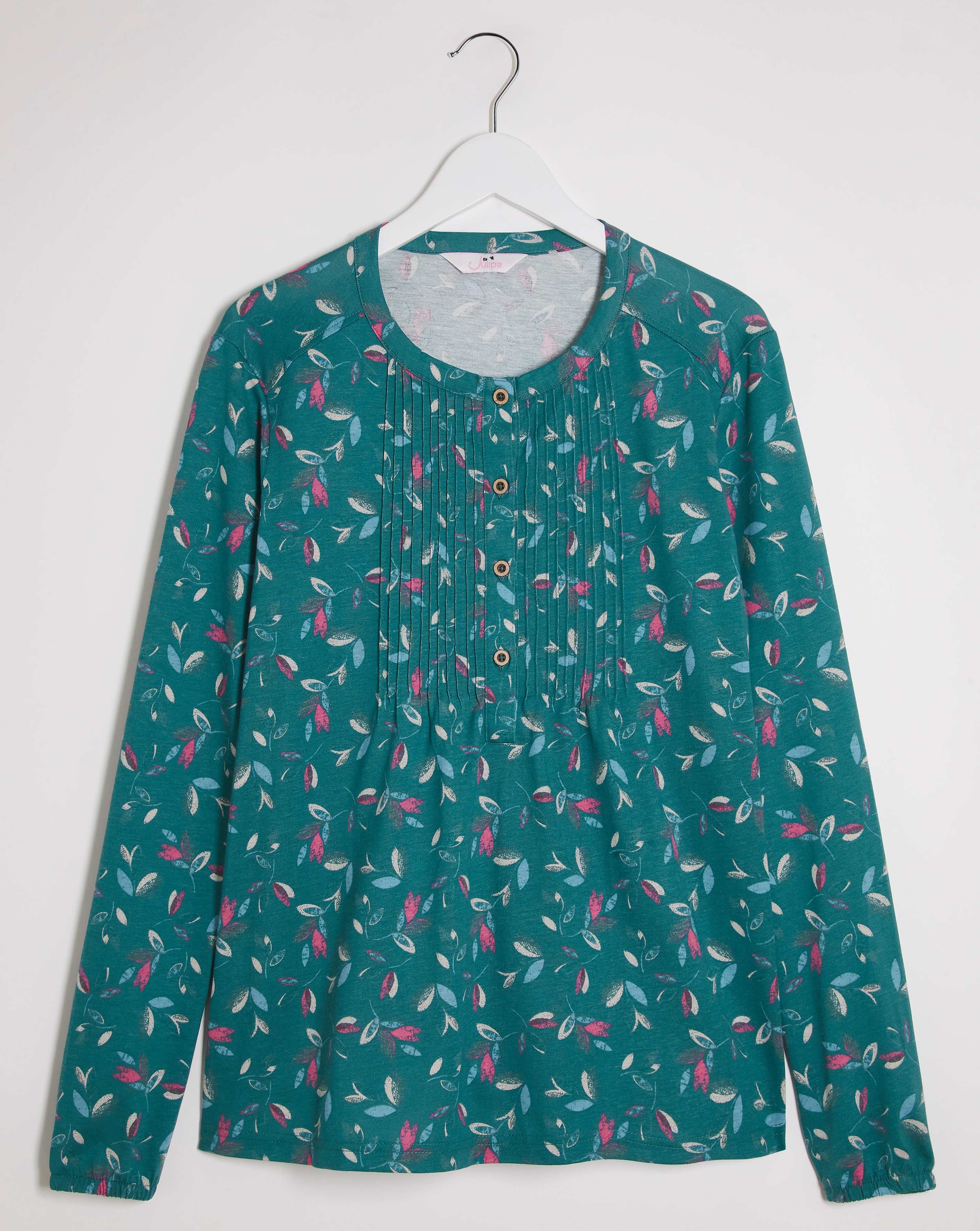 Julipa Pintuck Jersey Top