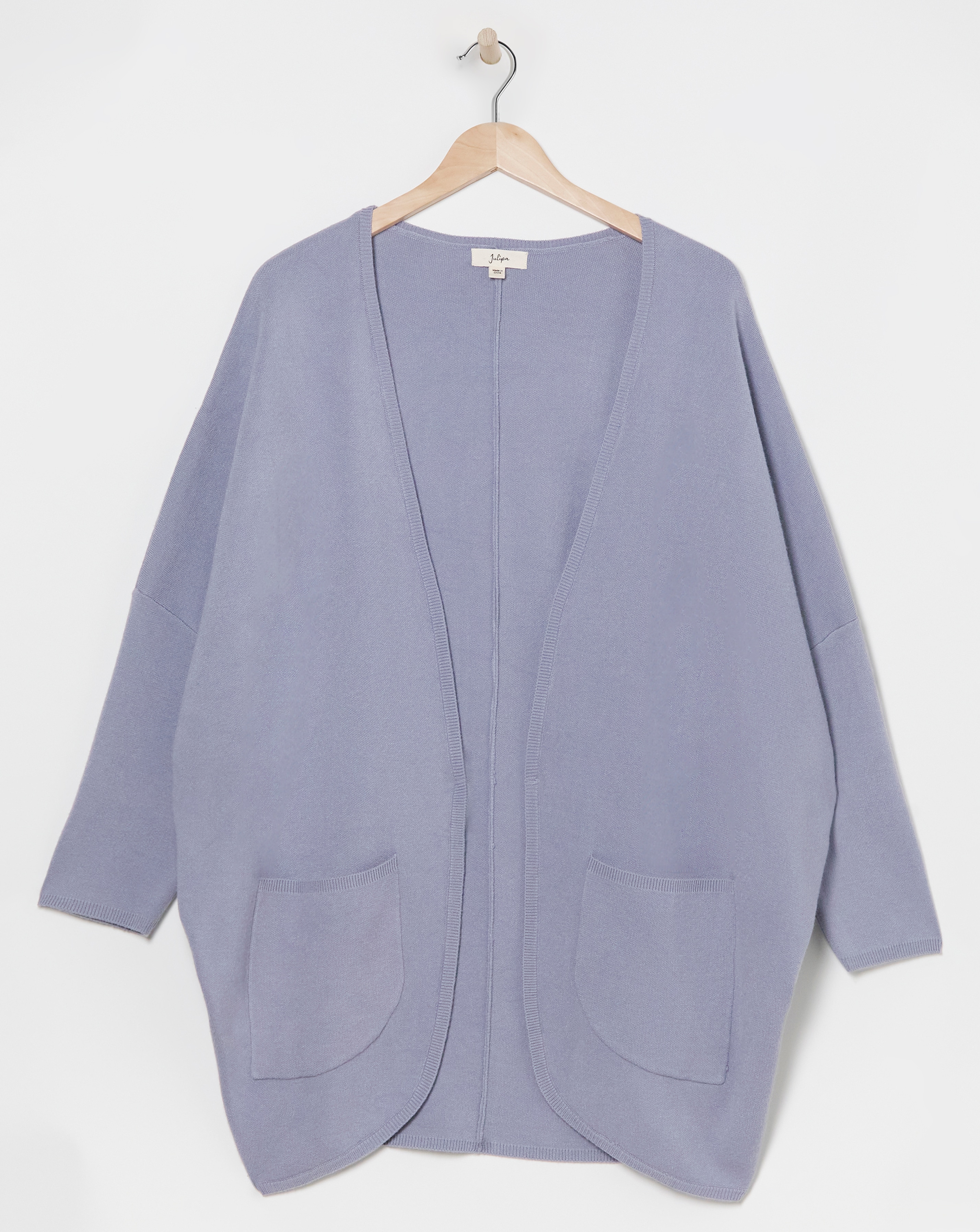 Julipa Longline Pocket Cocoon Cardigan