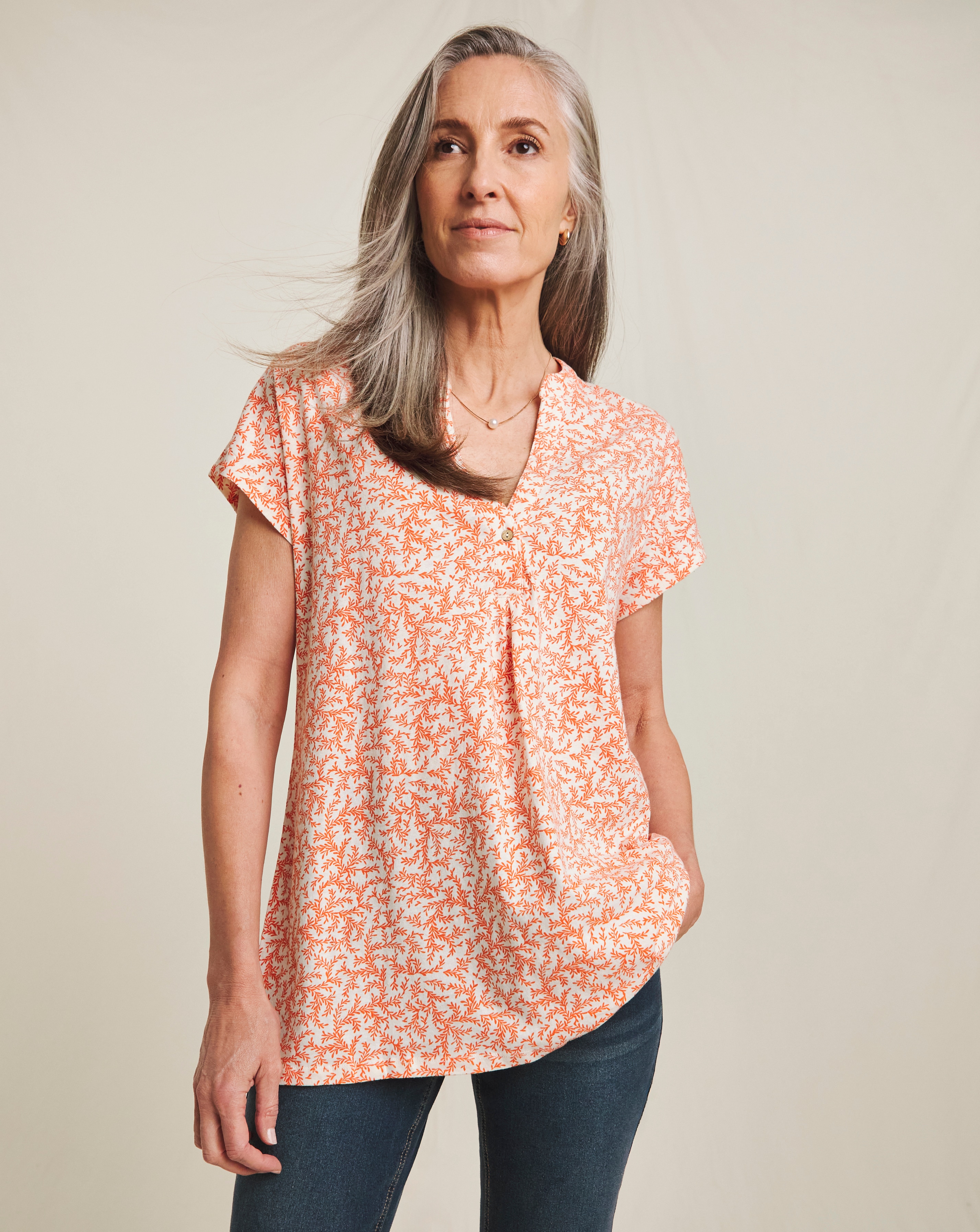 Julipa Linen Mix Jersey Tunic