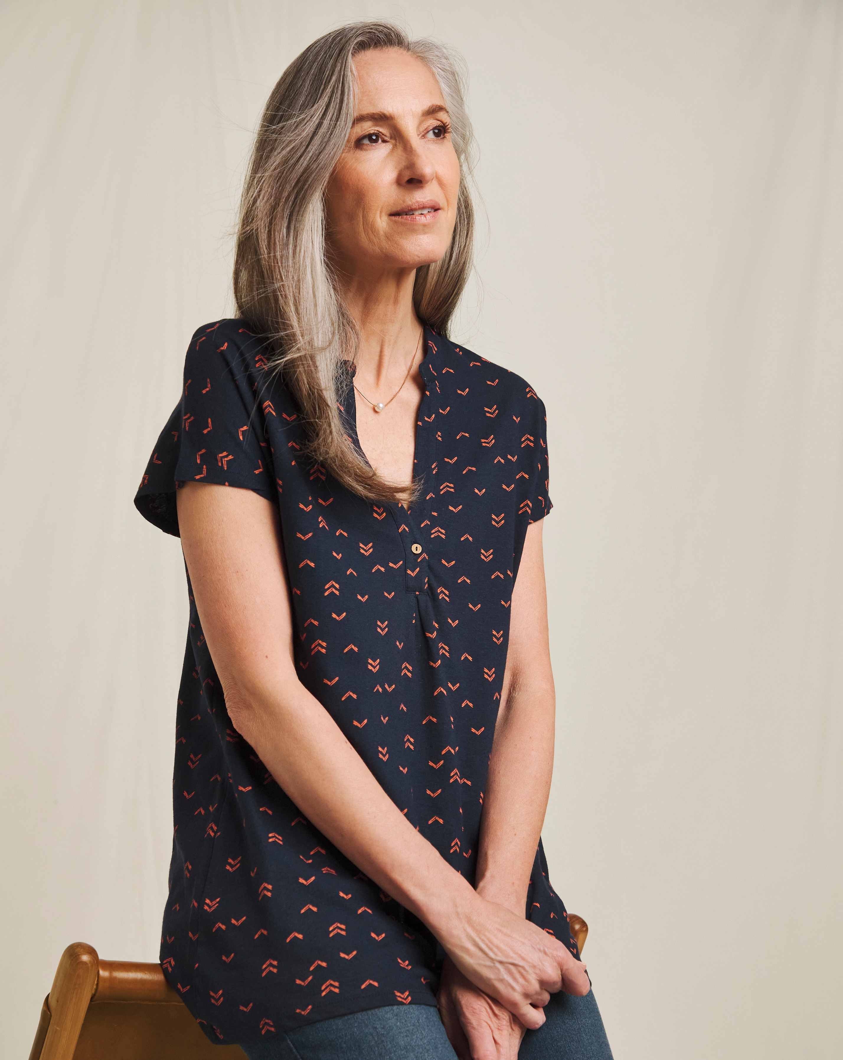 Julipa Linen Mix Jersey Tunic