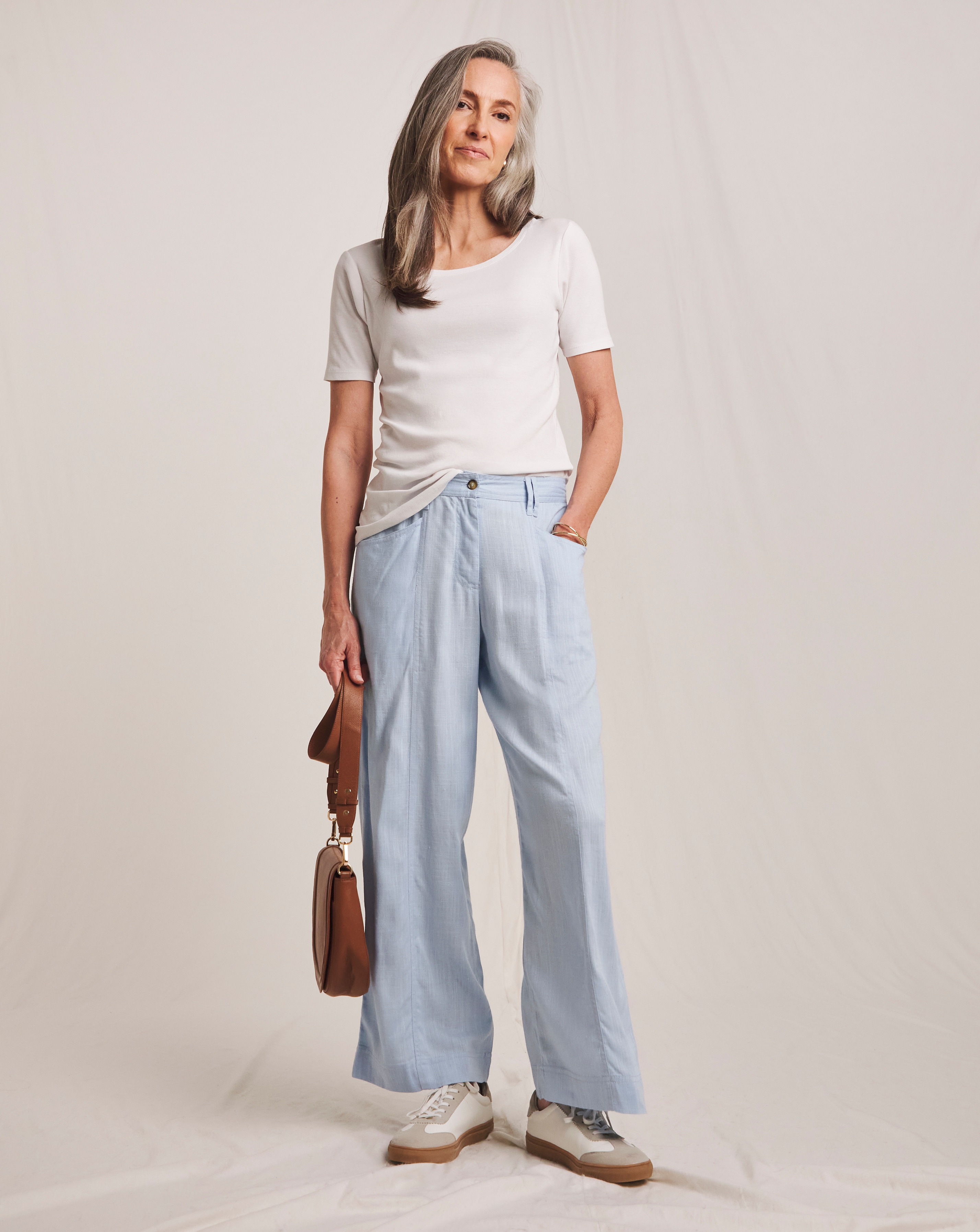Julipa Linen Mix Trouser