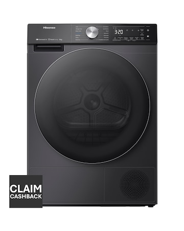 Hisense 5S Series DH5S102BB 10kg Heat Pump Tumble Dryer