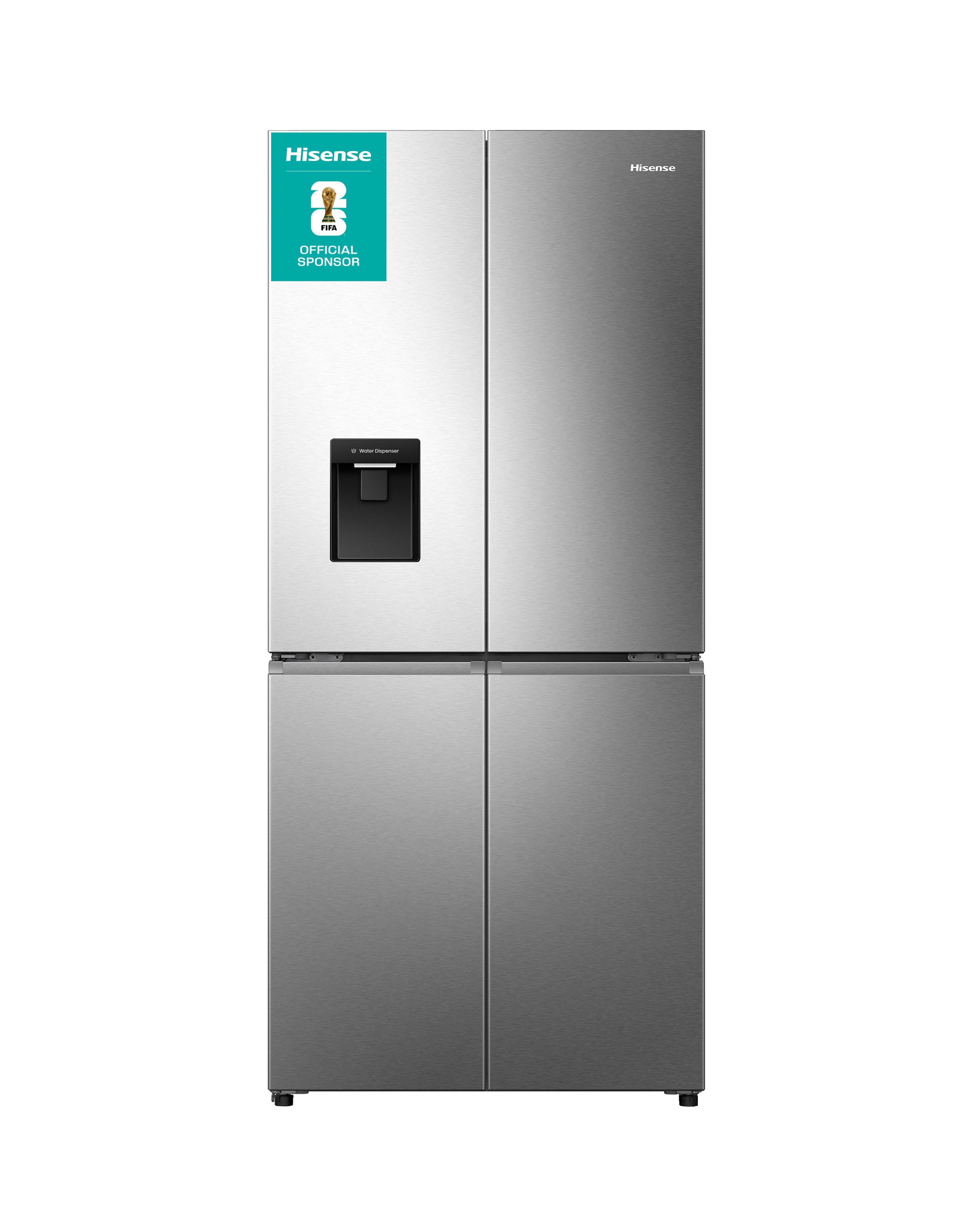 Hisense Cross Door Fridge Freezer