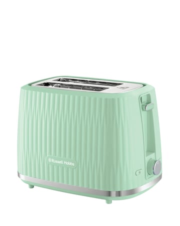 Russell Hobbs 27364 / 27374 Eden Kettle and 2 Slice Toaster Pistachio Bundle