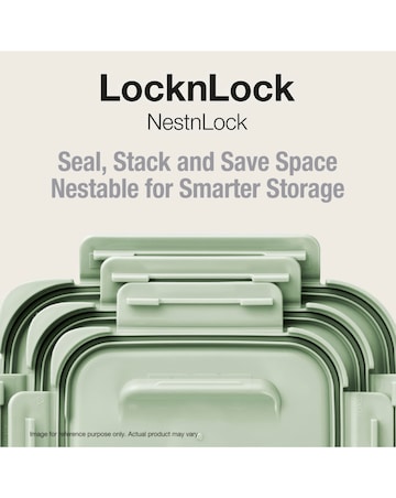LocknLock Nest & Lock 3 Piece Container Set