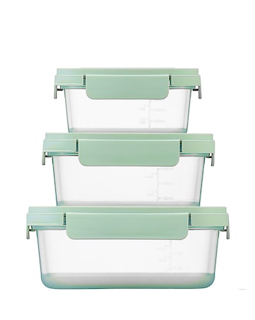 LocknLock Nest & Lock 3 Piece Container Set