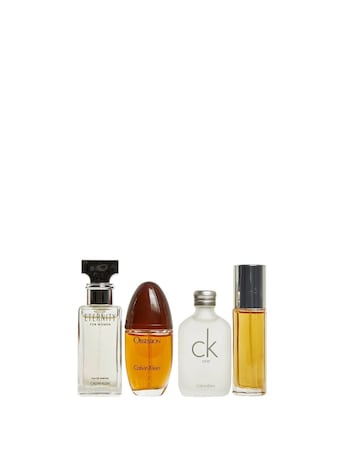 Calvin Klein Ladies 4 Piece 15ml  Mini Fragrance Set