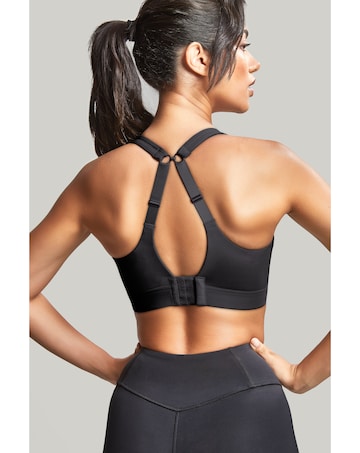 Panache Endurance High Impact Non Padded Wired Sport Bra Black