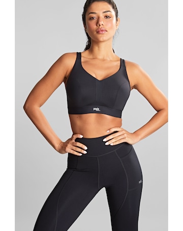 Panache Endurance High Impact Non Padded Wired Sport Bra Black