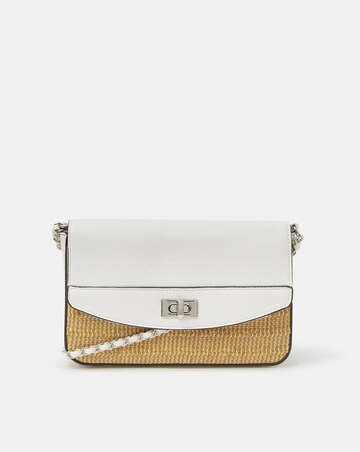 Accessorize Raffia Crossbody Bag
