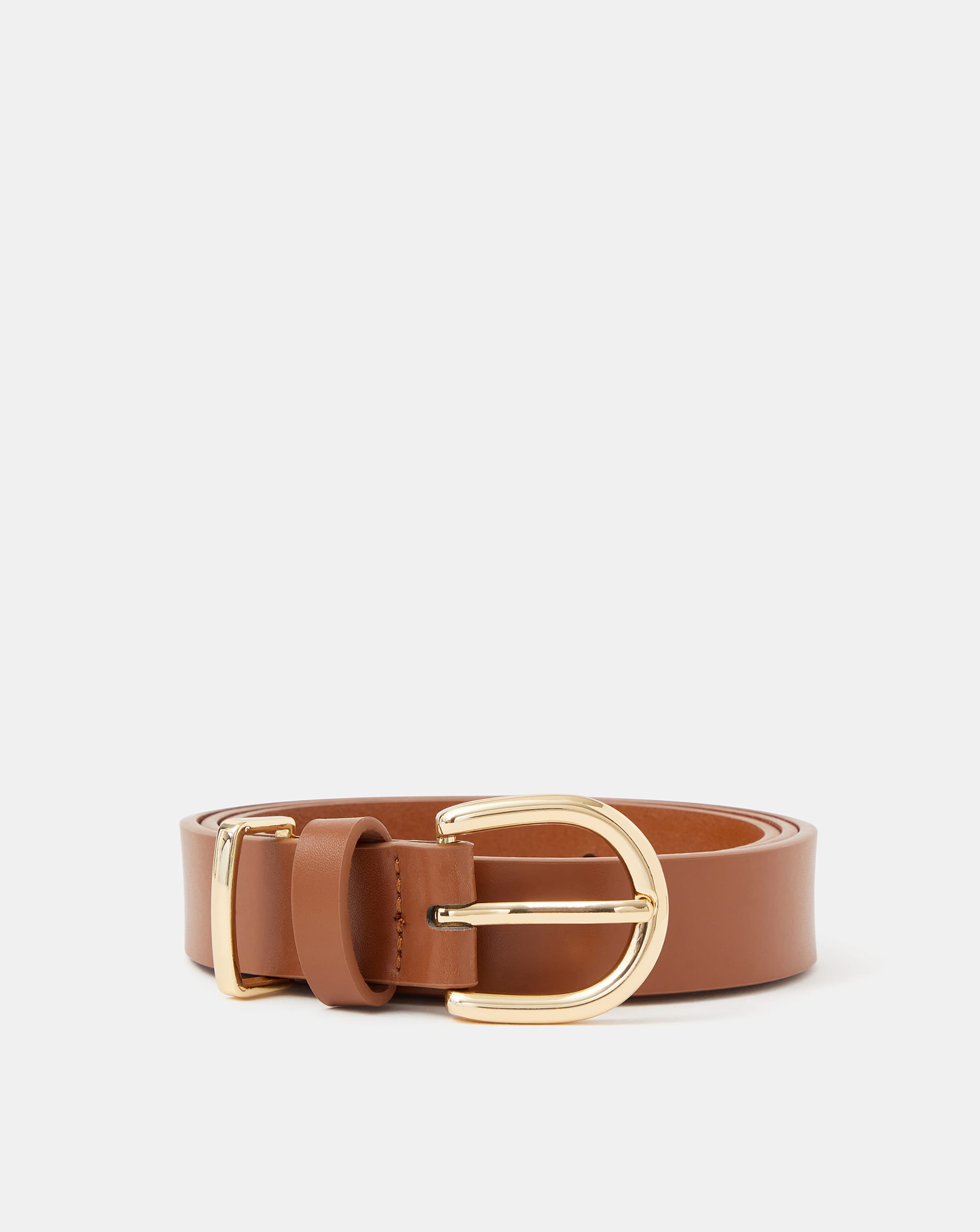 New In - Accessorize Buckle Leather Belt