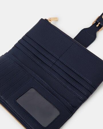 Accessorize Stripe Buckle Purse