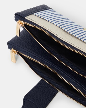 Accessorize Stripe Buckle Purse
