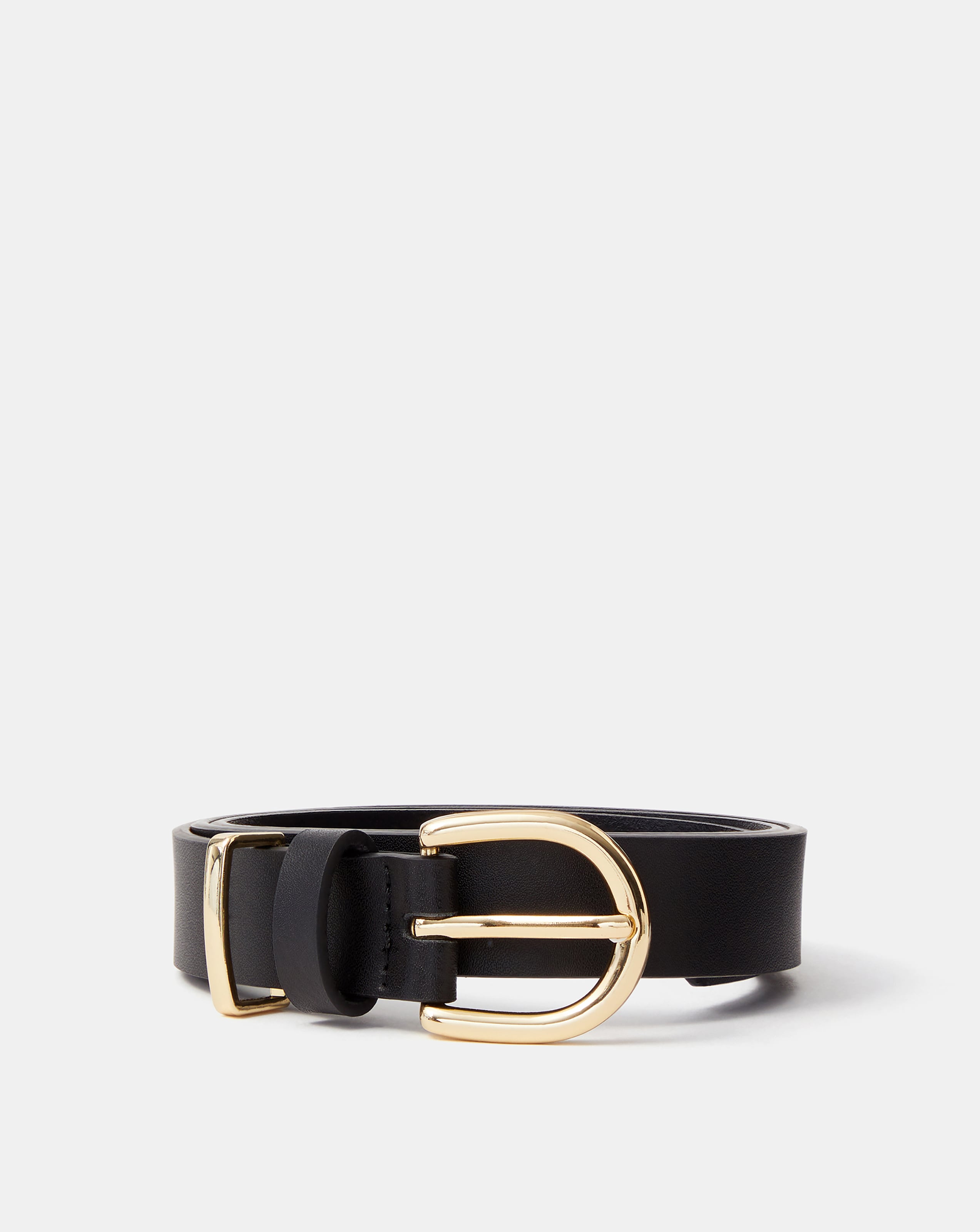New In - Accessorize Buckle Leather Belt