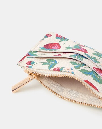 Accessorize Strawberry Print Card Holder