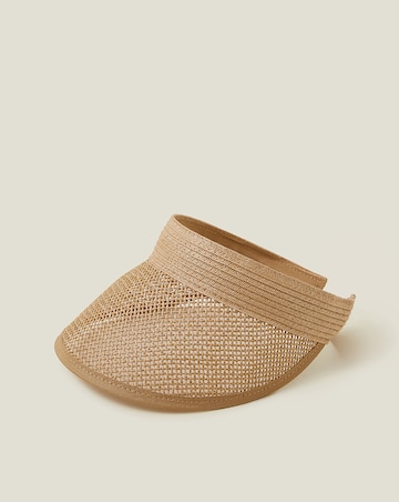 Accessorize Woven Visor