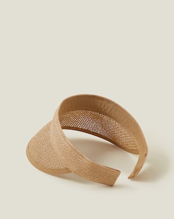 Accessorize Woven Visor