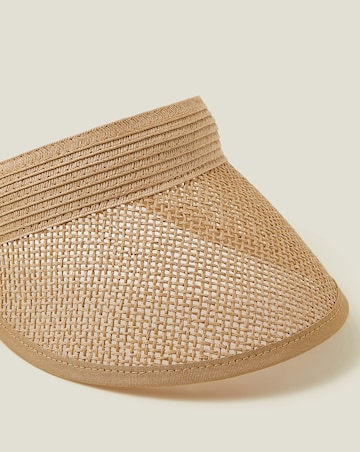 Accessorize Woven Visor