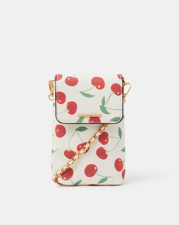Accessorize Cherry Print Phone Bag