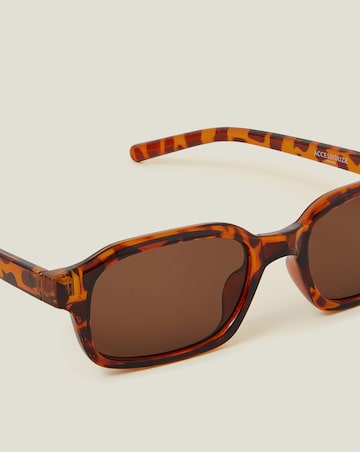 Accessorize Tortoiseshell Square Sunglasses