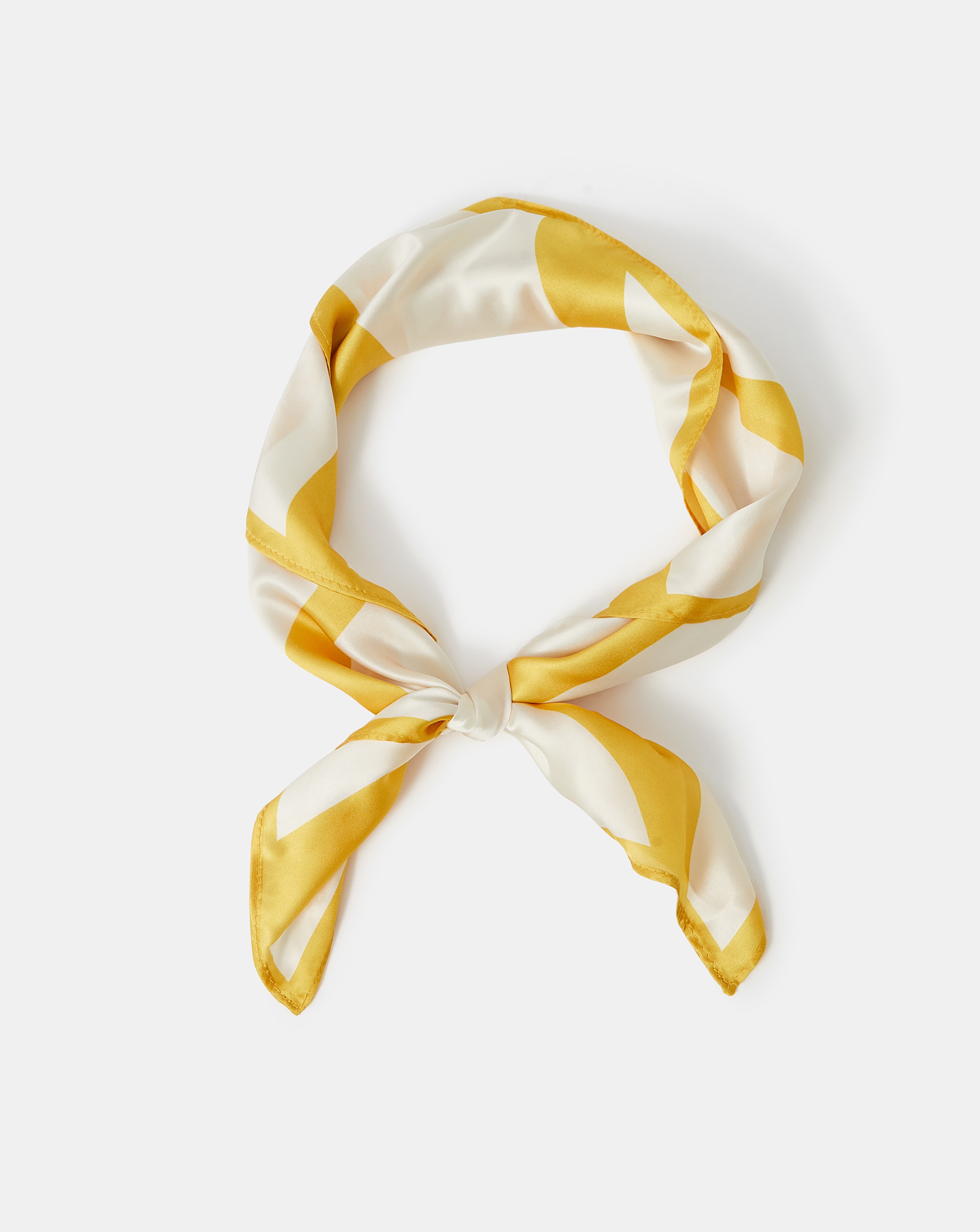 New In - Accessorize Sun Stripe Satin Scarf