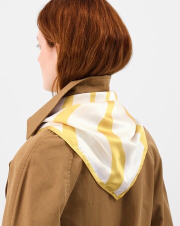 Accessorize Sun Stripe Square Satin Scarf