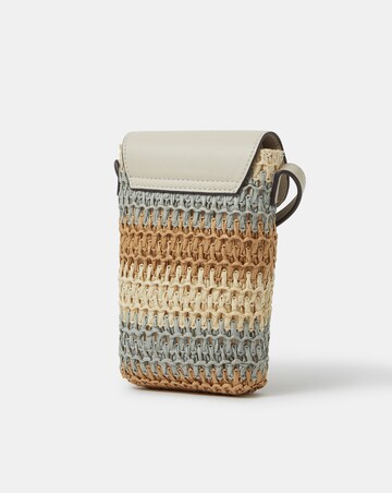 Accessorize Raffia Phone Bag