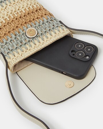 Accessorize Raffia Phone Bag