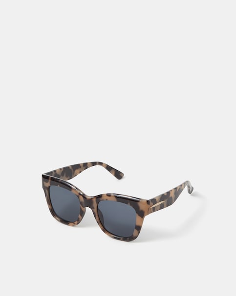 Accessorize Tort Square Sunglasses