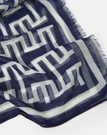 Accessorize Lightweight Geometric Print Scarf