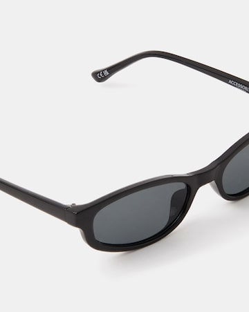 Accessorize Slim Rectangle Sunglasses