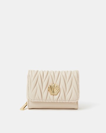 Accessorize Shell Tri-Fold Purse