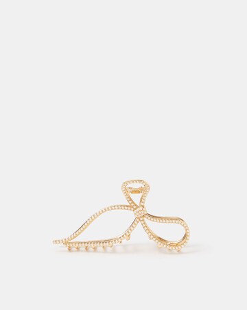 Accessorize Pearl Bow Claw Clip