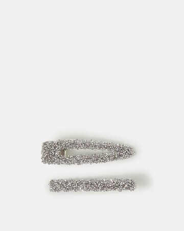 Accessorize 2-Pack Encrusted Hair Clips