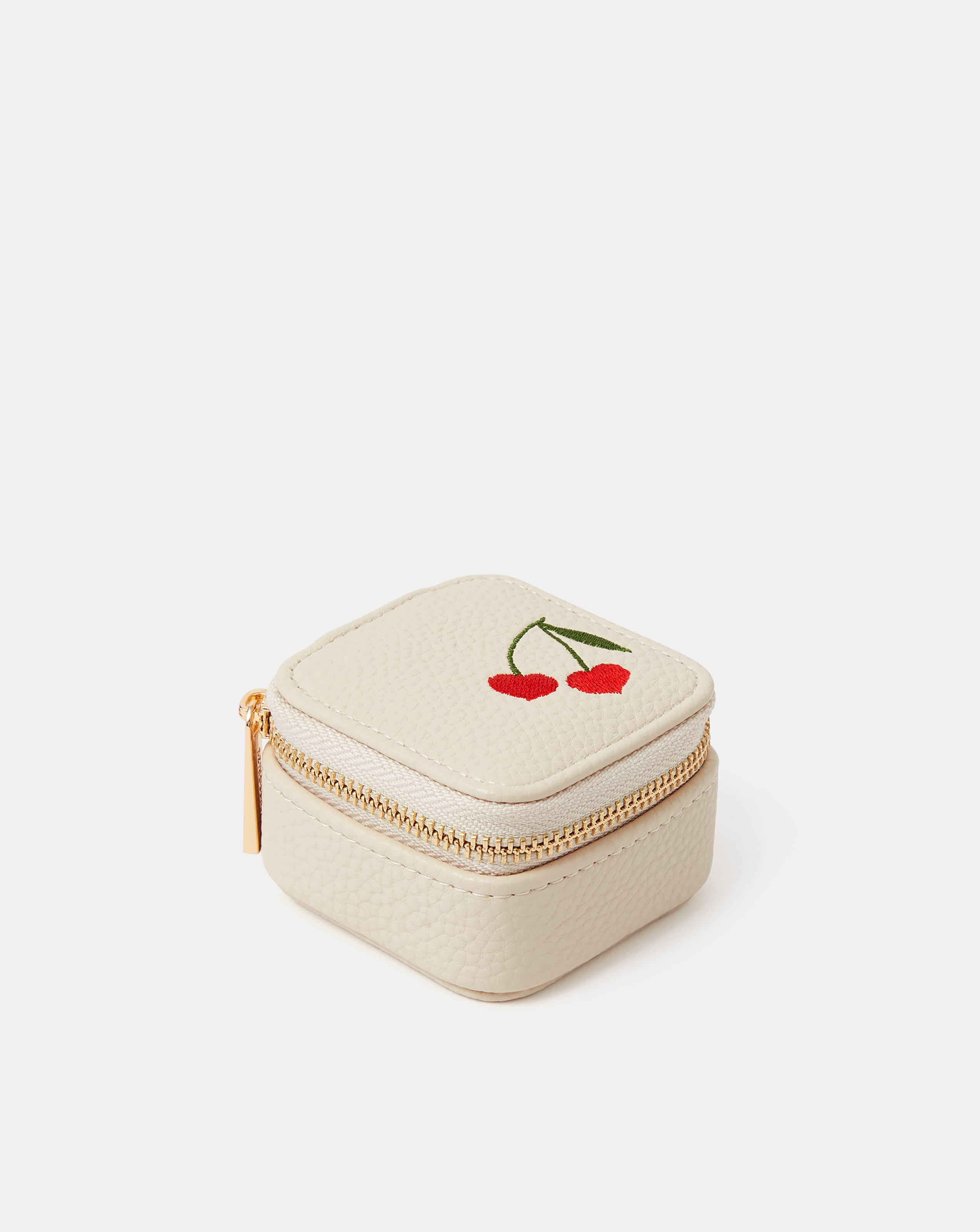 New In - Accessorize Cherry Travel Jewellery Box