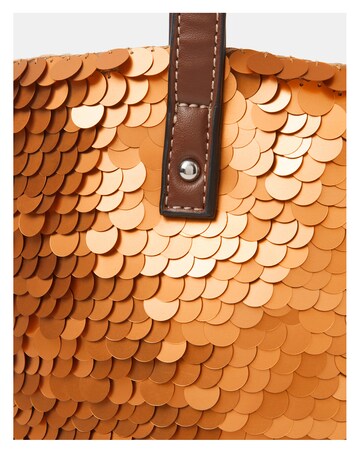 Accessorize Sequin Woven Beach Bag