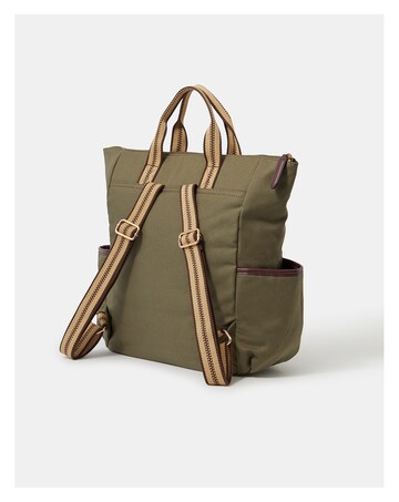 Accessorize Multi-Pocket Canvas Backpack