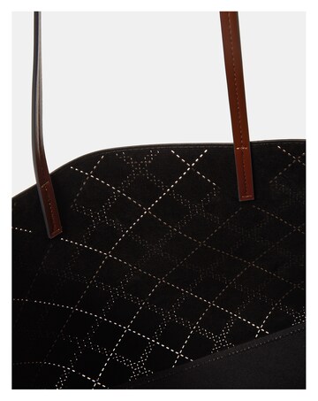 Accessorize Faux Suede Scarf Tote Bag