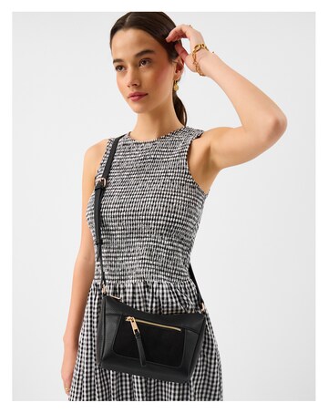 Accessorize Double Zip Crossbody Bag