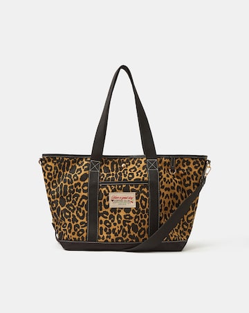 Accessorize Rio Canvas Shopper Bag