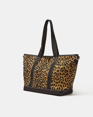 Accessorize Rio Canvas Shopper Bag