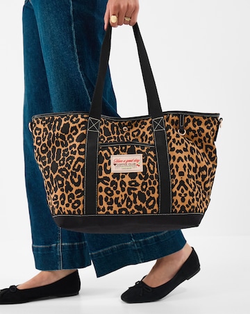 Accessorize Rio Canvas Shopper Bag