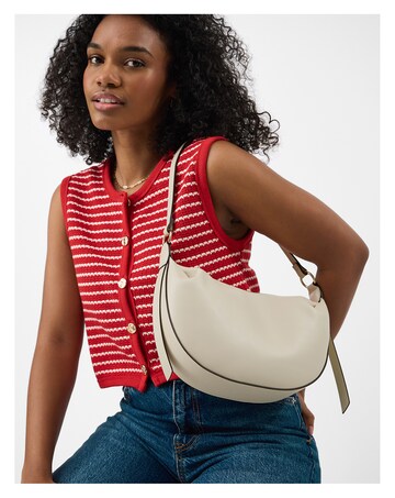 Accessorize Contrast Trim Shoulder Bag